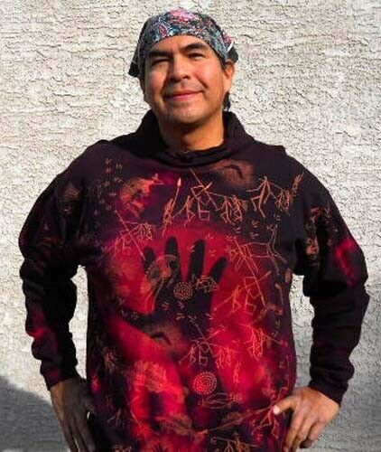 Navajo Deer Creek Fire Agate Tufa Cast Sterling Silver Ring Sz 7 Nathan Lefthand