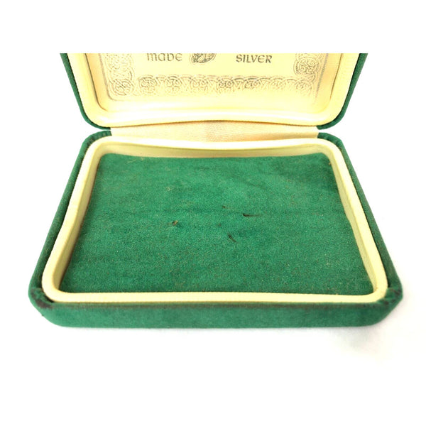 Irish Tara Brooch Vtg Petite Sterling Silver 925 w Original Box TJH Pre-Owned
